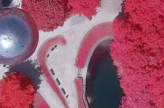 Infrared orthophoto example